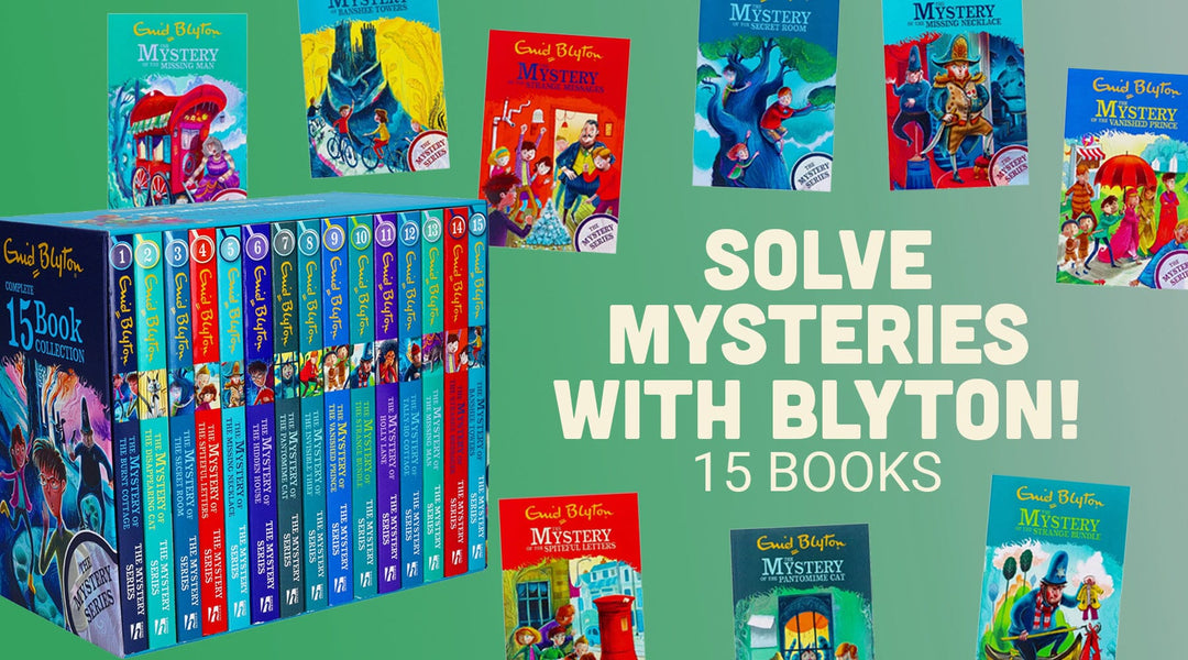 The Mystery Series Find-Outers Complete 15 Books Collection Box Set by Enid Blyton – Ages 9-14 – Paperback