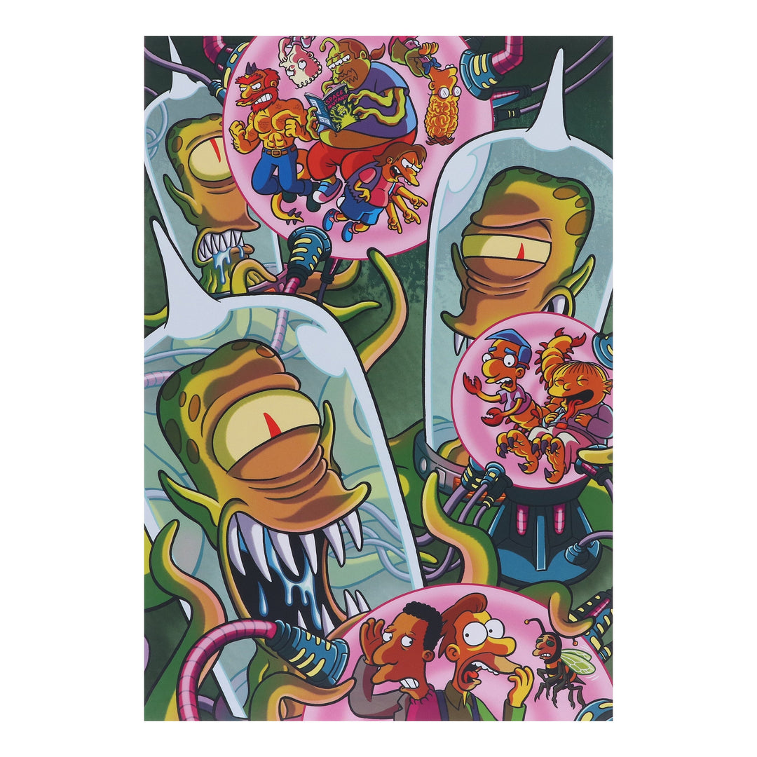 The Simpsons Treehouse of Horror Ominous Omnibus Vol. 1: Scary Tales & Scarier Tentacles by Matt Groening - Ages 12+ - Hardback