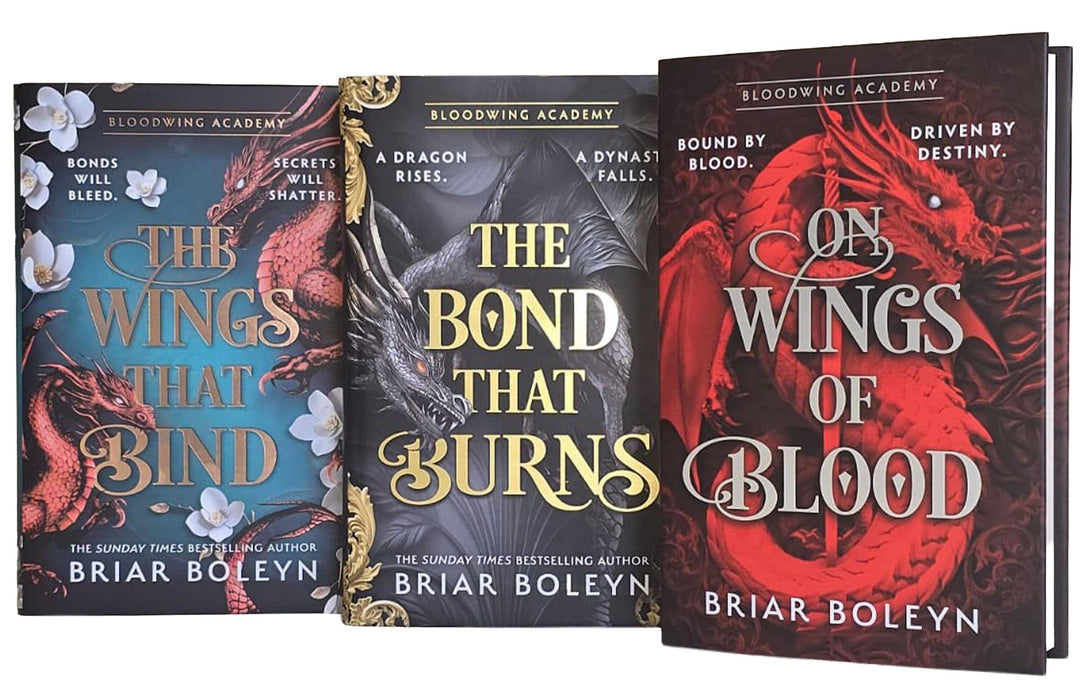 Bloodwing Academy Series by Briar Boleyn 3 Books Collection Set - Fiction - Hardback