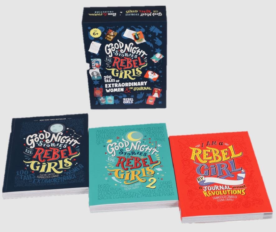 Good Night Stories for Rebel Girls Collection (2 Books & Journal): 3 Books Box Set - Ages 6+ - Paperback