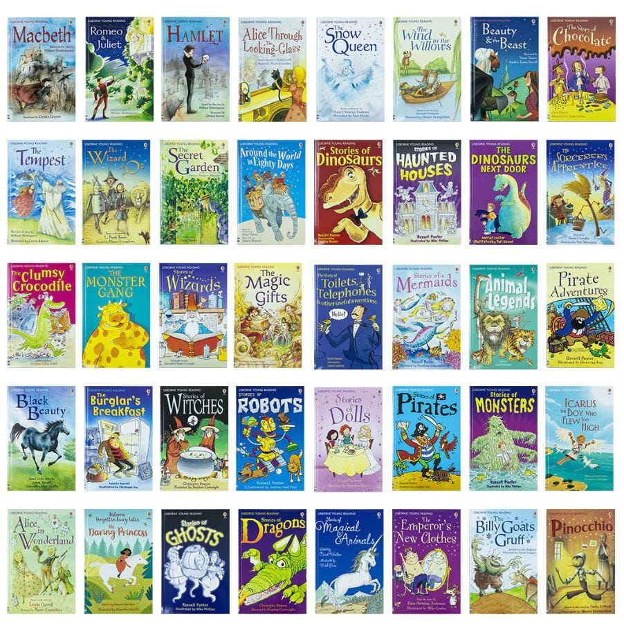 Usborne Reading Collection - 40 Books – American Bookworm