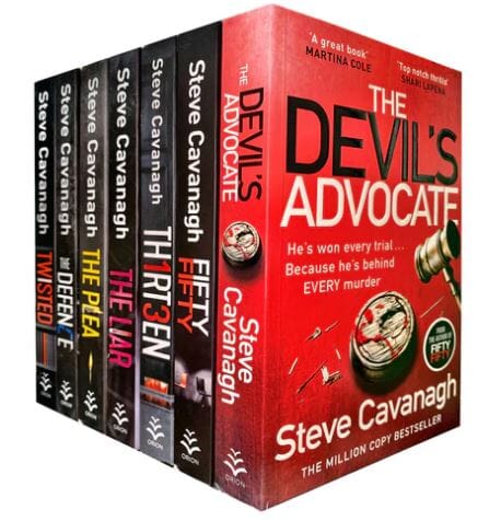 Eddie Flynn Series By Steve Cavanagh 7 Books Collection Set - Fiction - Paperback Fiction Hachette