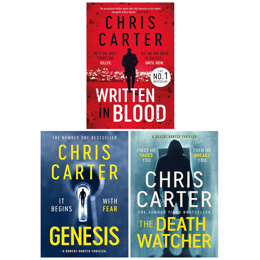 Robert Hunter Series by Chris Carter (Book 11-13) Collection 3 Books Set - Fiction - Paperback