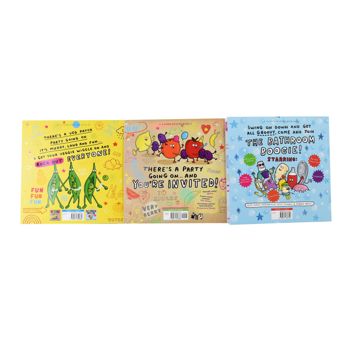 Kitchen Disco by Clare Foges & Al Murphy 3 Picture Books Collection Set - Age 2-5 - Paperback
