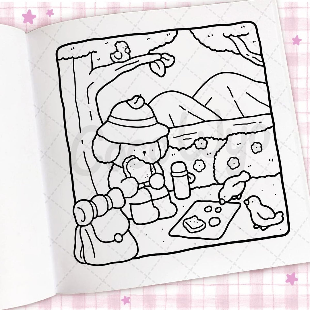 Coco Wyo: A Cute & Comfy 5 Colouring Books Set - Ages 12+ - Paperback