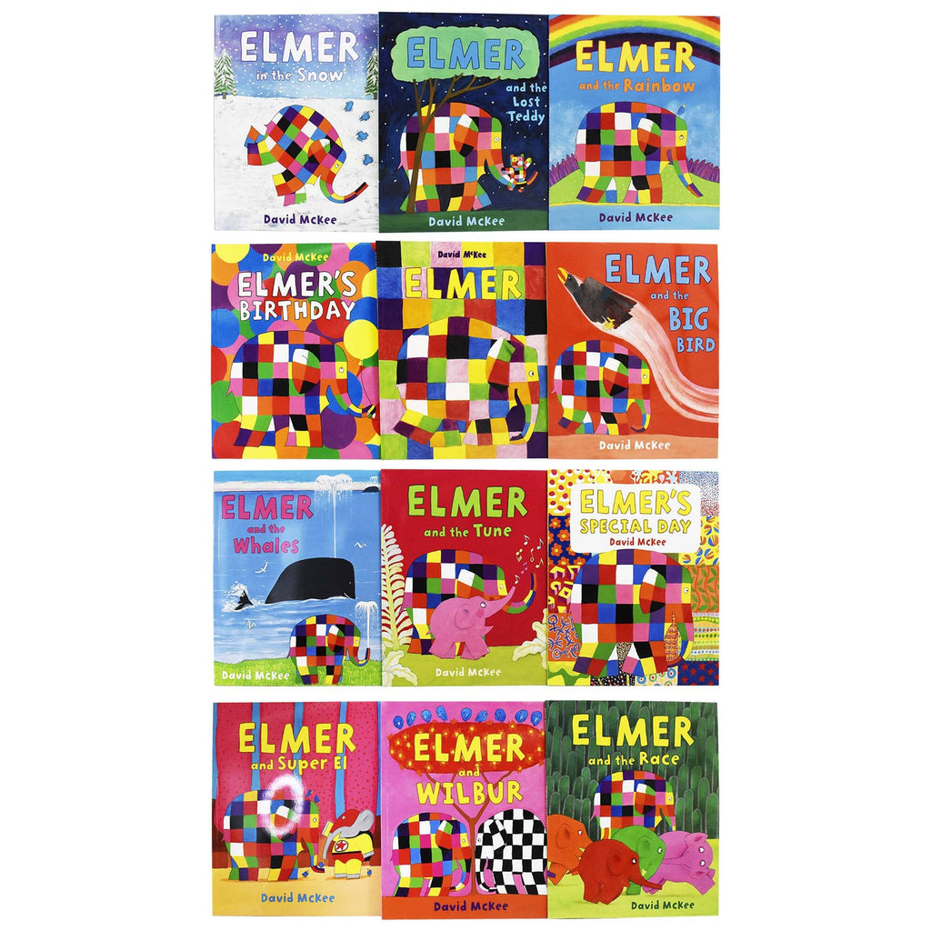 洋書 英語絵本 Elmer 11冊セット David McKee Elmer By David McKee - 10 Picture Books – American Bookworm