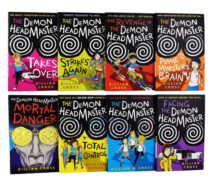 The Demon Headmaster Collection by Gillian Cross 8 Books Set - Fiction - Paperback