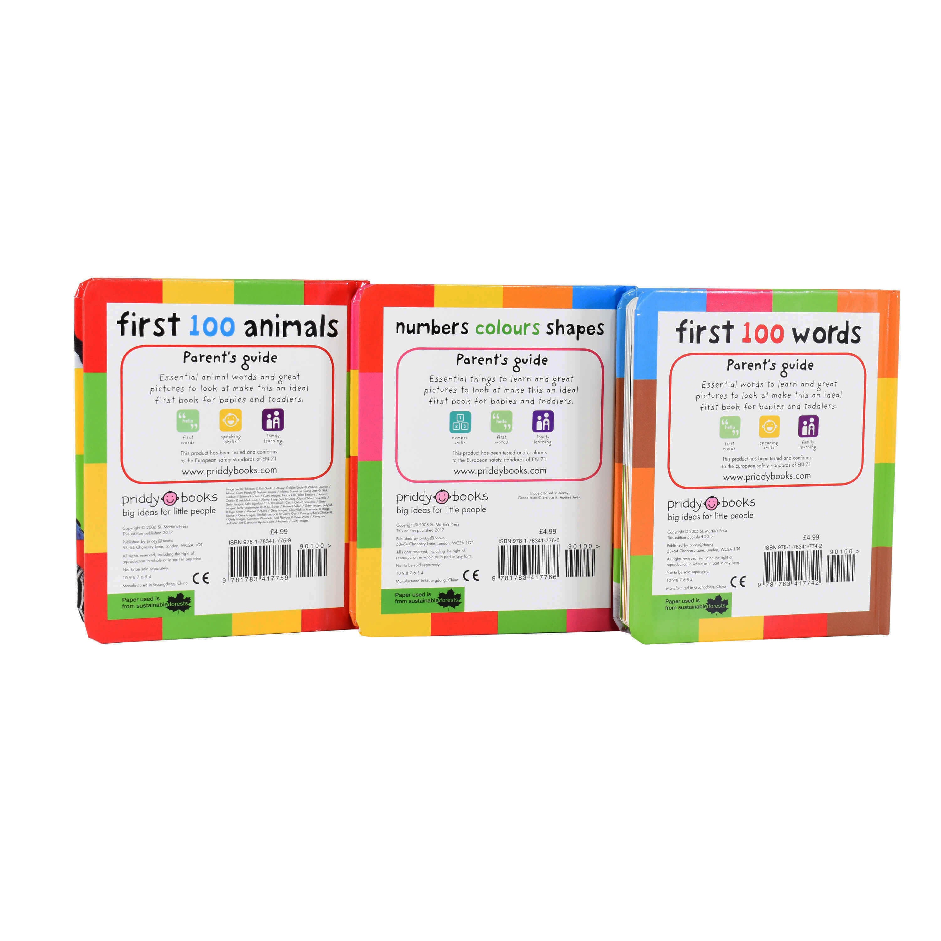 First 100 Words, Animals & Numbers by Priddy – American Bookworm