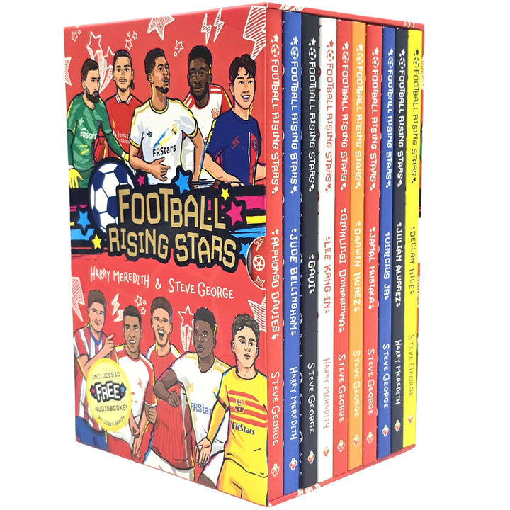 Football Rising Stars Series 2: by Harry Meredith & Steve George 10 Books Collection Box Set - Ages 7-9 - Paperback