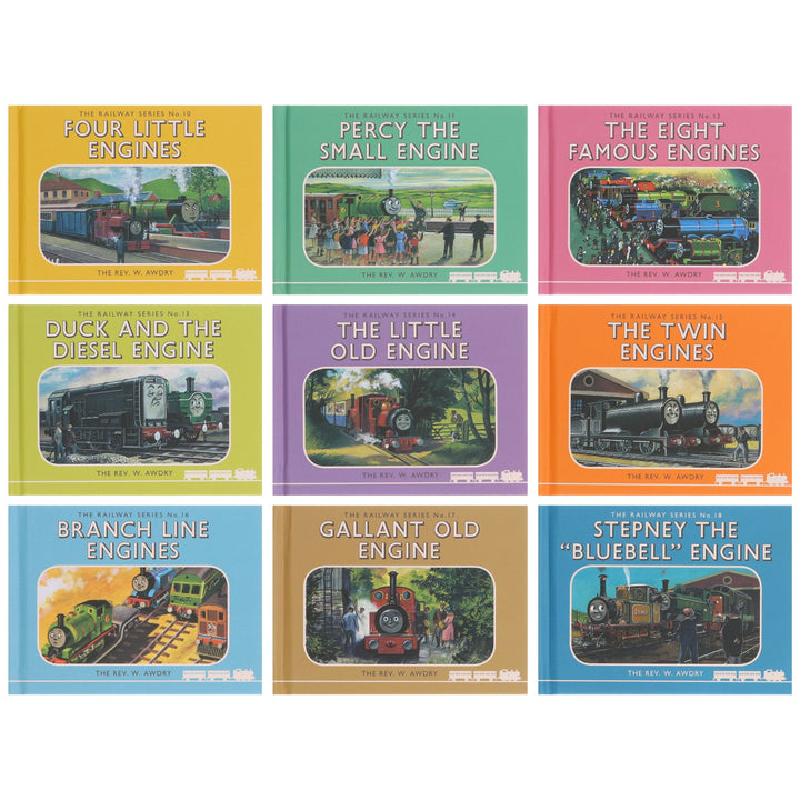 Thomas the Tank Engine: The Classic Library - The Railway Series by The Rev. W. Awdry 26 Books Collection - Ages 5+ - Hardback 5-7 Dean