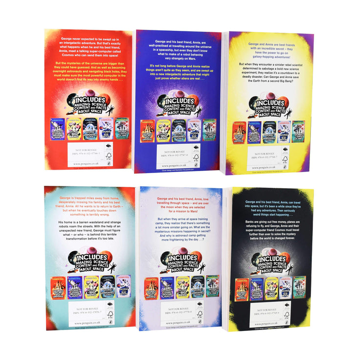 Georges Secret Key to the Universe Series 6 Book Collection - Ages 9-14 - Paperback - Lucy and Stephen Hawking 9-14 Corgi Books