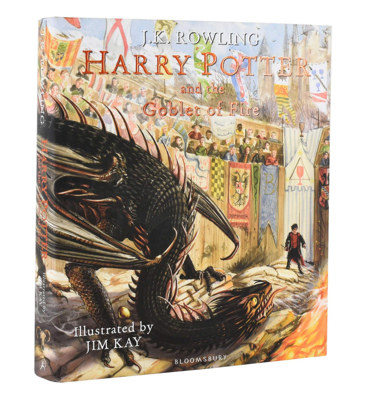 Harry Potter and the Goblet of Fire by J.K. Rowling Illustrated by Jim Kay - Age 9+ - Hardcover