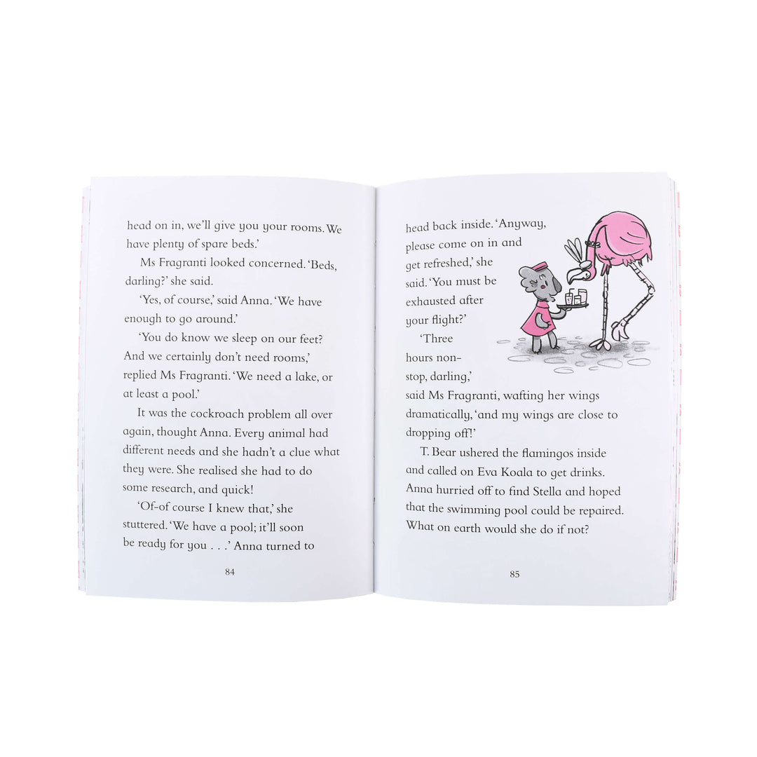 Hotel Flamingo Series By Alex Milway 4 Books Collection - Ages 5-8 - Paperback