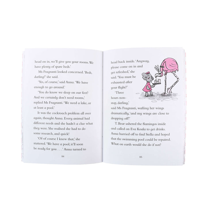 Hotel Flamingo Series By Alex Milway 4 Books Collection - Ages 5-8 - Paperback