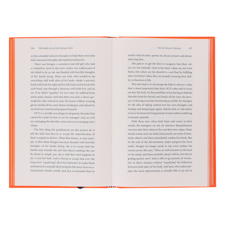 The Subtle Art of Not Giving a by Mark Manson - Non-Fiction - Hardback