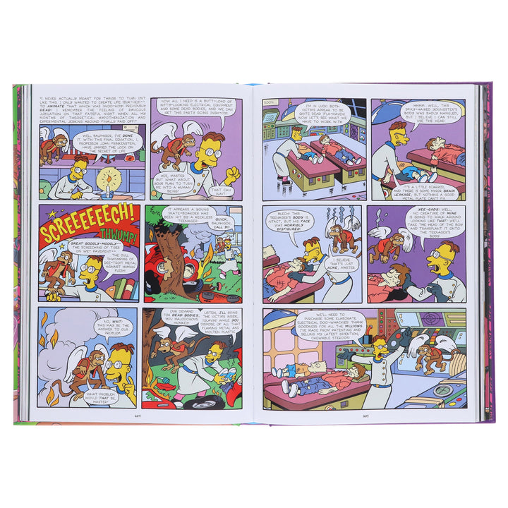 The Simpsons Treehouse of Horror Ominous Omnibus Vol. 3: Fiendish Fables of Devilish Delicacies by Matt Groening - Ages 12+ - Hardback