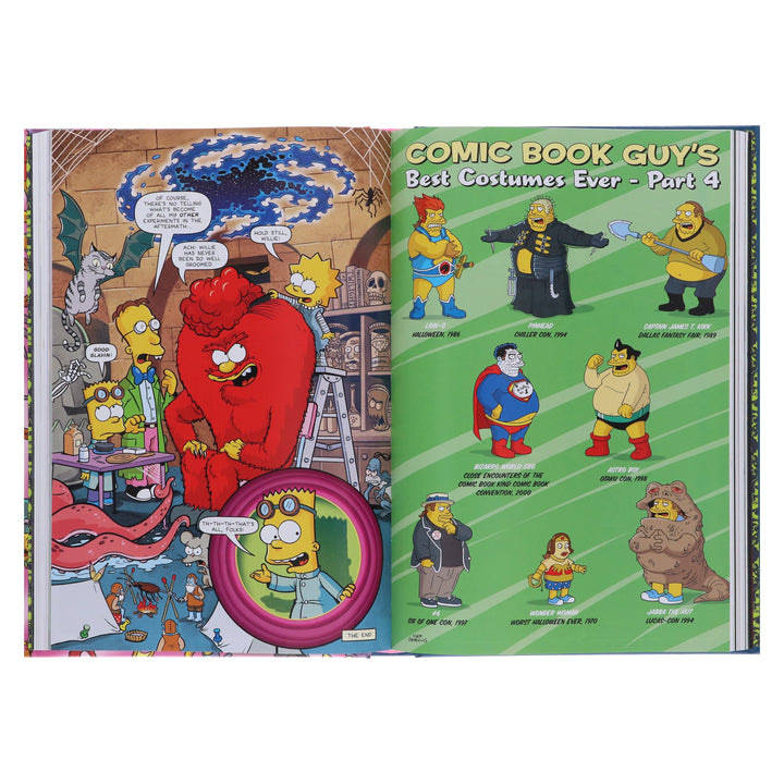 The Simpsons Treehouse of Horror Ominous Omnibus Vol. 1: Scary Tales & Scarier Tentacles by Matt Groening - Ages 12+ - Hardback