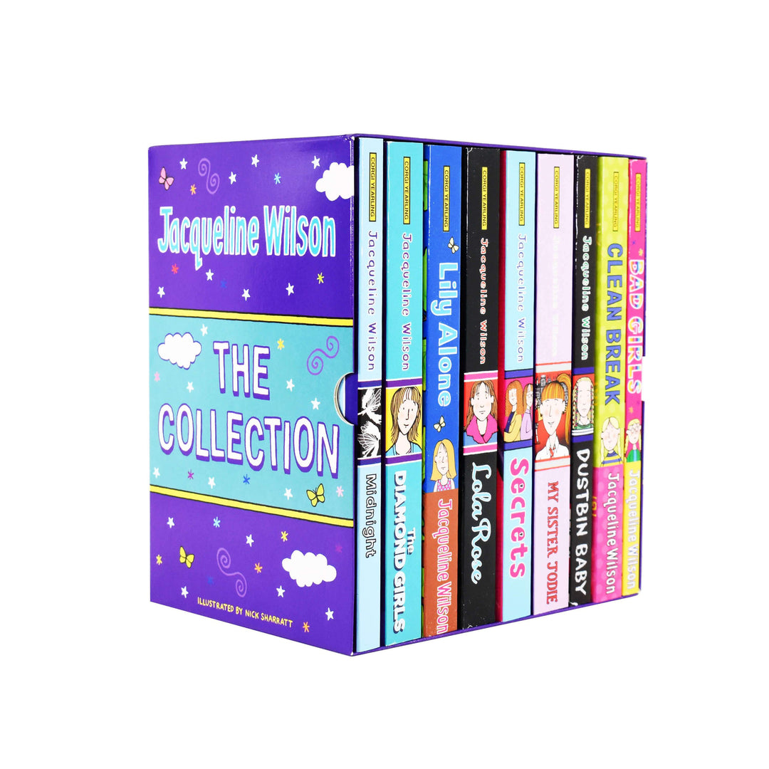 Jacqueline Wilson 9 Books Collection Set - Age 9-14 - Paperback 9-14 Corgi Yearling