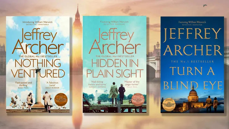 William Warwick Thriller Novels By Jeffrey Archer: 3 Books Collection Set - Fiction - Paperback