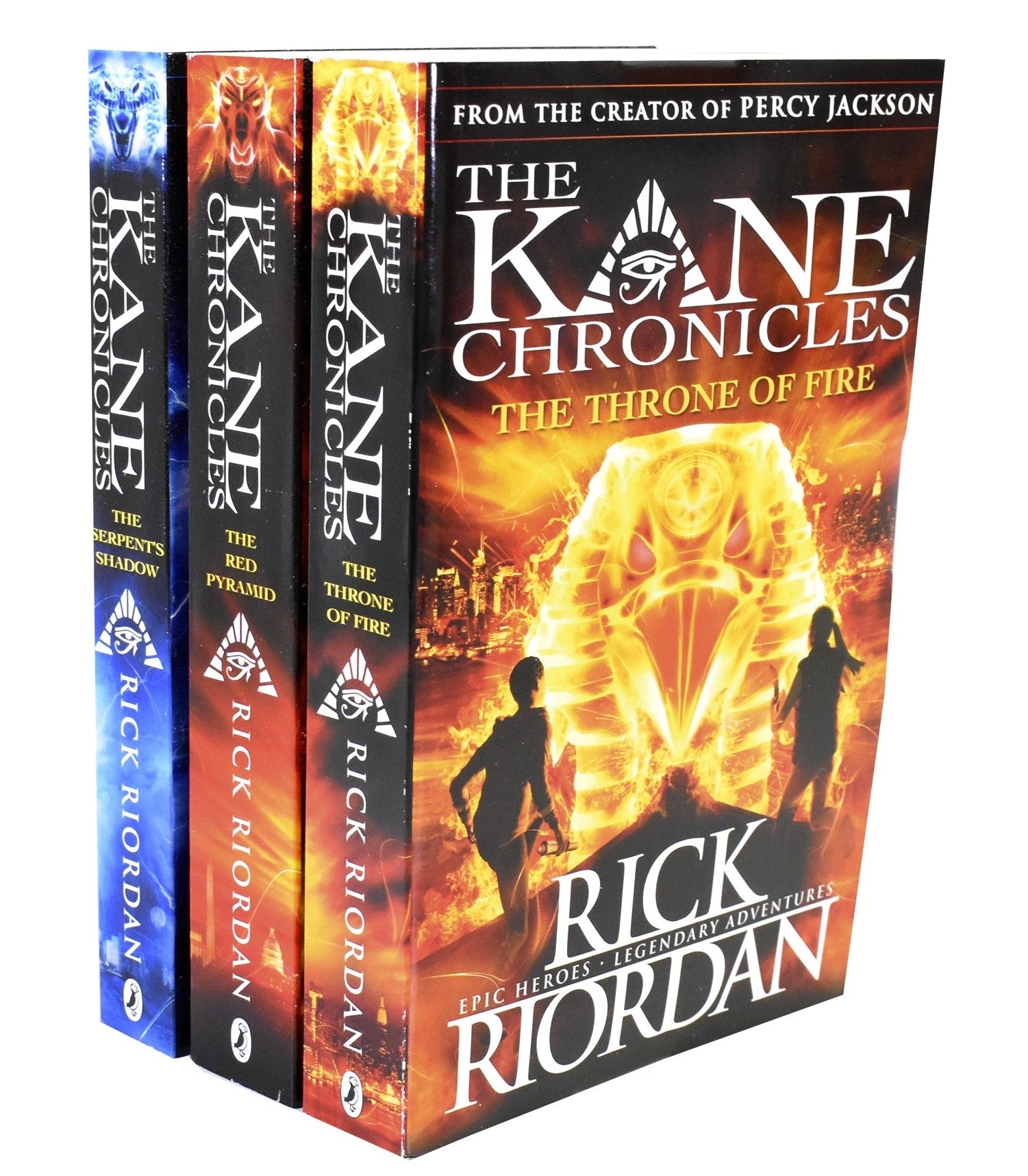 The Kane Chronicles By Rick Riordan 3 Books Collection - Ages 9-14 - Paperback