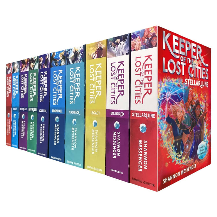 Keeper of the Lost Cities by Shannon Messenger 10 Books Collection Set - Ages 8+ - Paperback