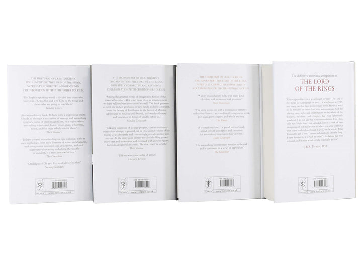 The Lord of the Rings & A Reader's Companion by J. R. R. Tolkien: 4 Books Collection Box Set - Fiction - Hardback