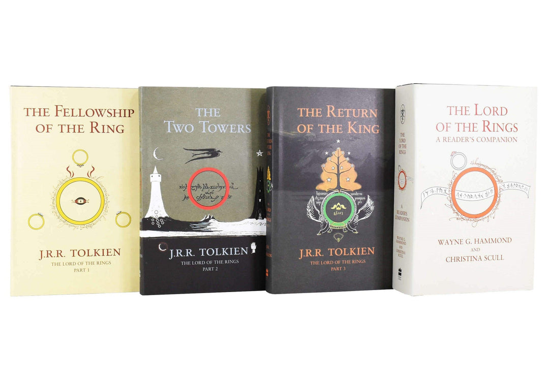 The Lord of the Rings & A Reader's Companion by J. R. R. Tolkien: 4 Books Collection Box Set - Fiction - Hardback