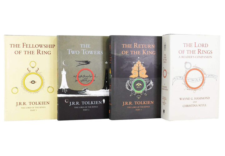 The Lord of the Rings & A Reader's Companion by J. R. R. Tolkien: 4 Books Collection Box Set - Fiction - Hardback