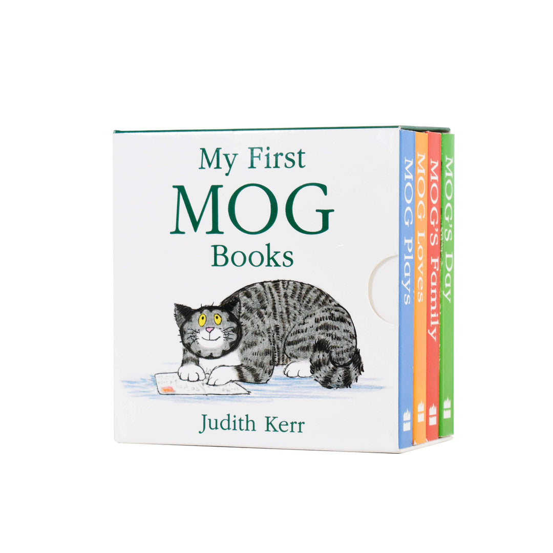 My First Mog Books Little Library 4 Board books By Judith Kerr - Age 0-5 0-5 Harper Collins