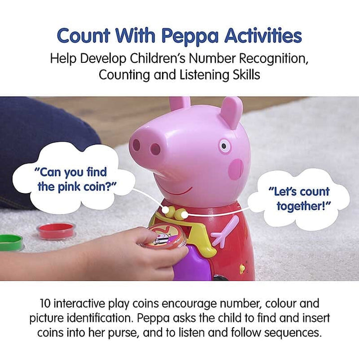 Count With Peppa Pig: Counting, Numbers, Colours & More - Ages 2+ - Educational Toy