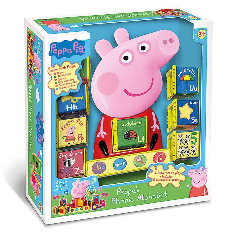 Peppa Pig Phonic Alphabet - Ages 3+ - Educational Toy
