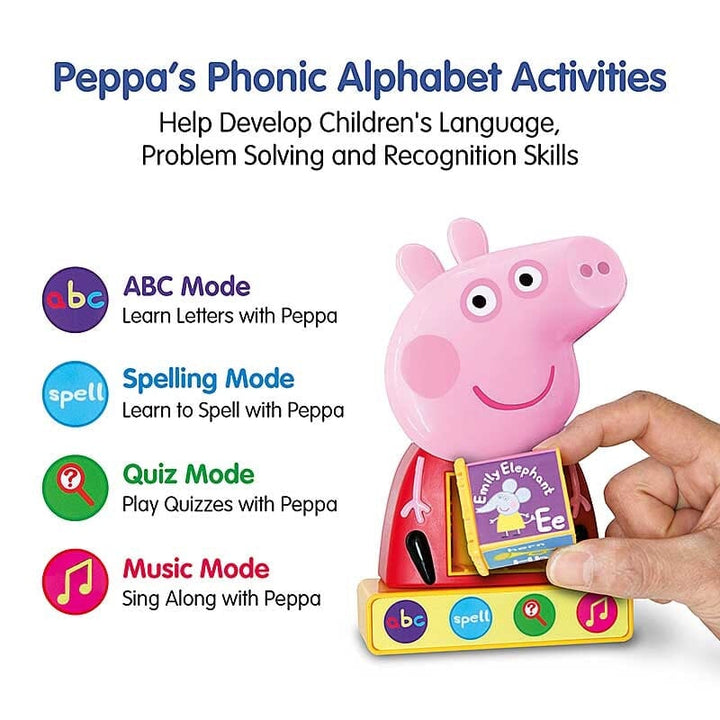Peppa Pig Phonic Alphabet - Ages 3+ - Educational Toy