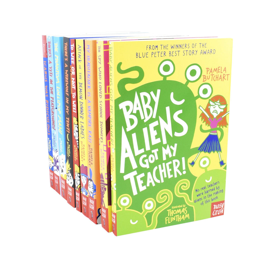 Baby Aliens Series Collection 9 Books Set By Pamela Butchart â€“ Ages 7-9 â€“ Paperback 7-9 Nosy Crow