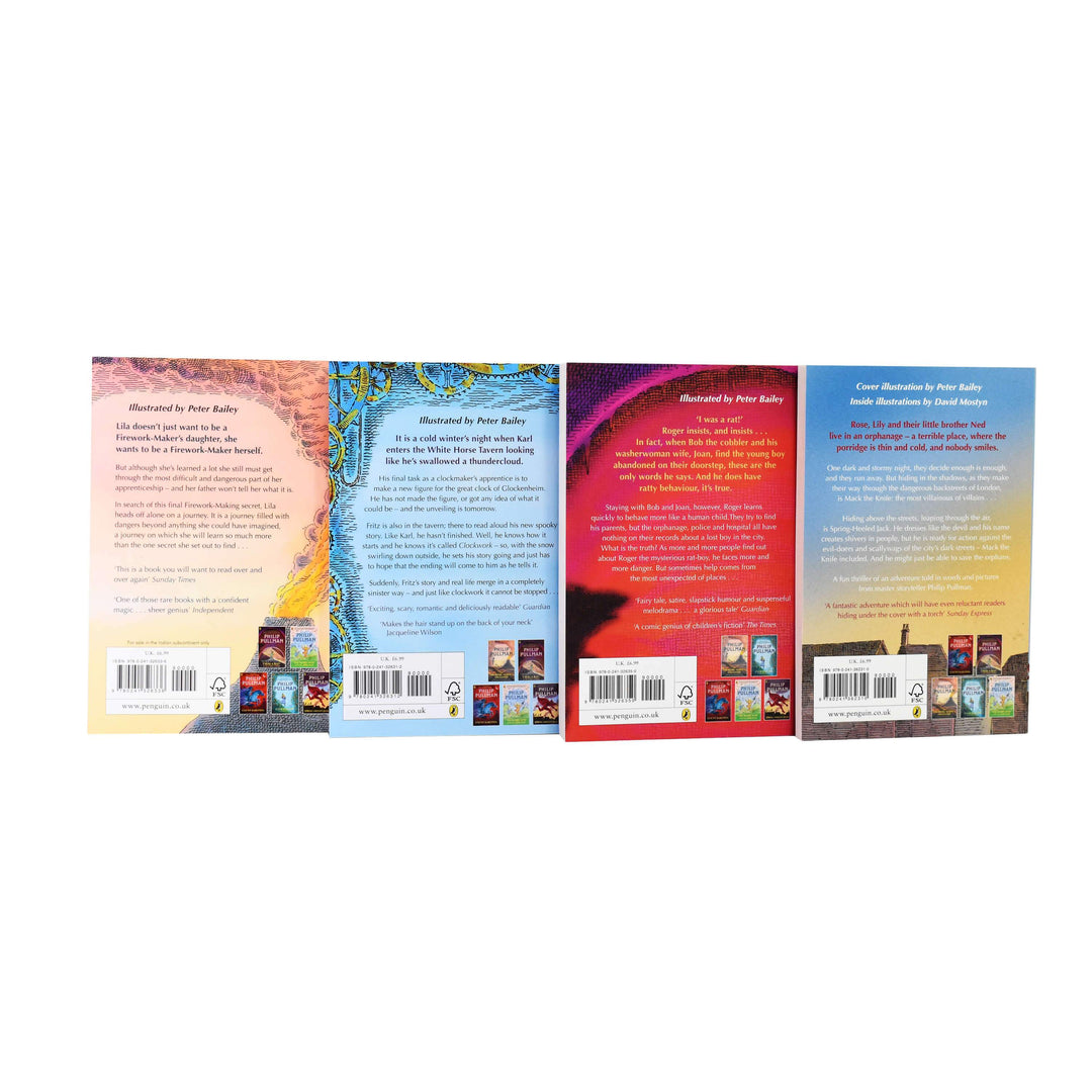 Four Fairy Tales by Philip Pullman 4 Books Collection Set - Ages 9+ - Paperback