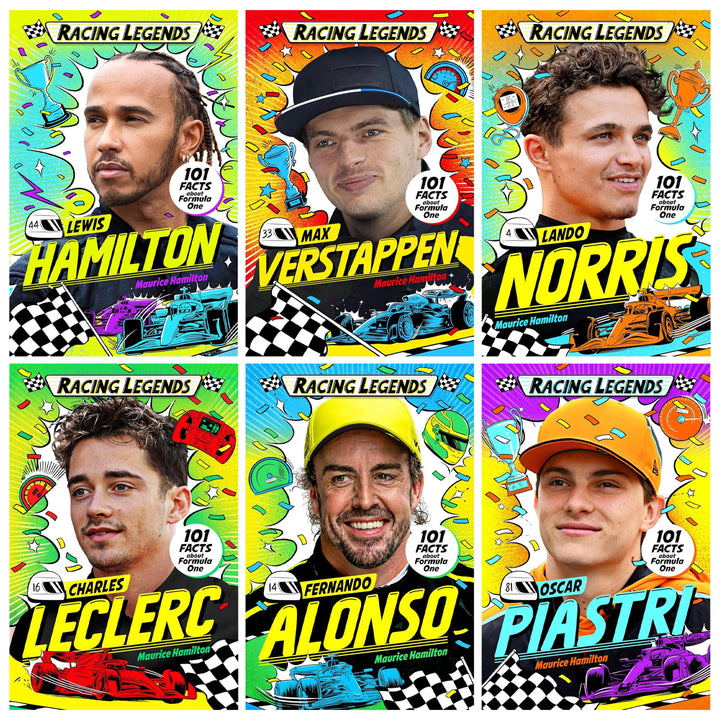 Racing Legends: 101 Facts about Formula One By Maurice Hamilton 6 Books Collection Set - Ages 7-9 - Paperback