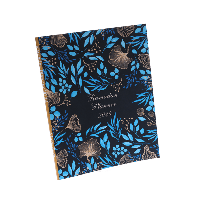 Ramadan Planner 2024: Blue and Gold by Maya Zara - Paperback