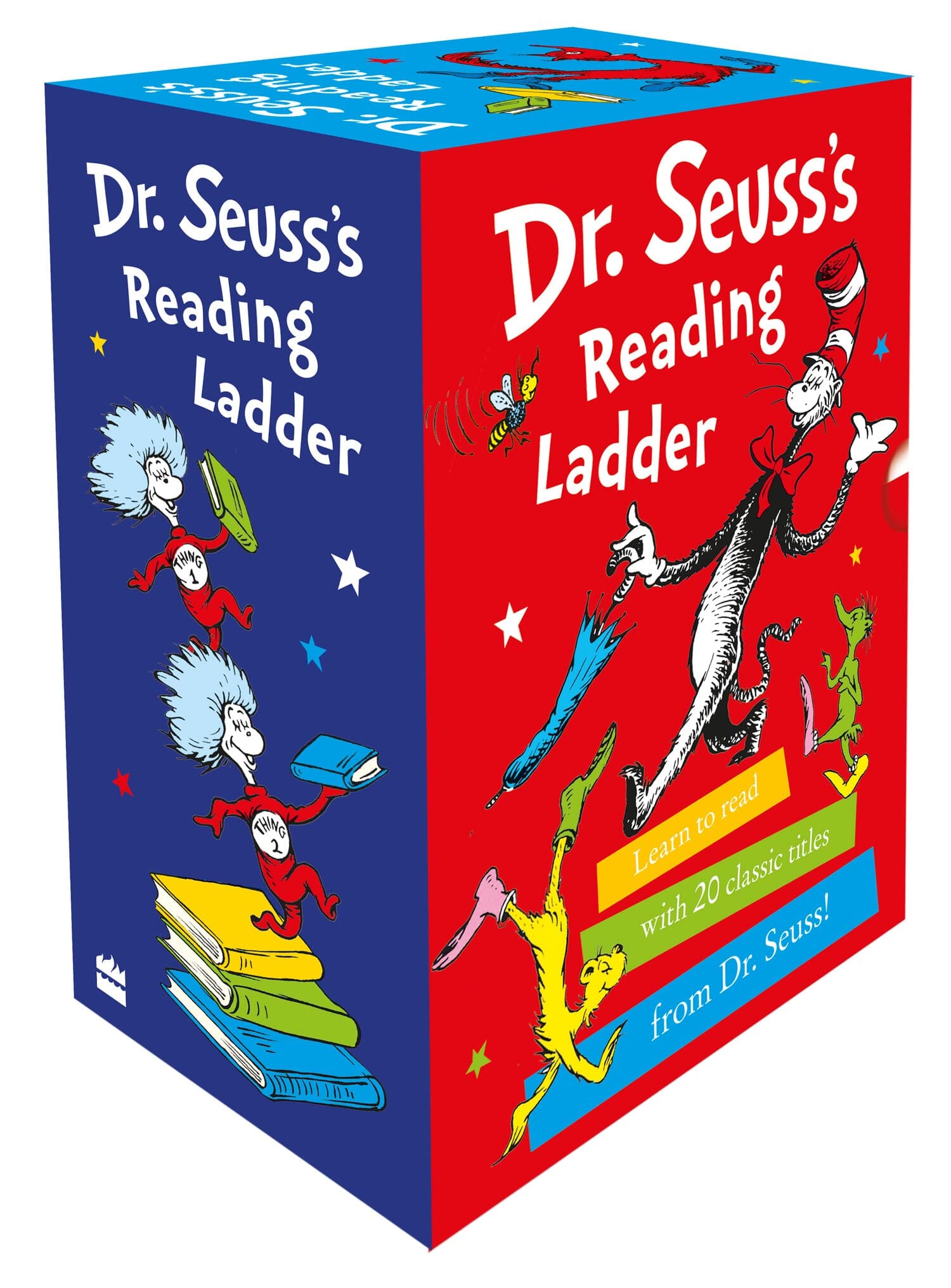 Dr. Seuss's Reading Ladder Learn To Read 20 Books Collection Box