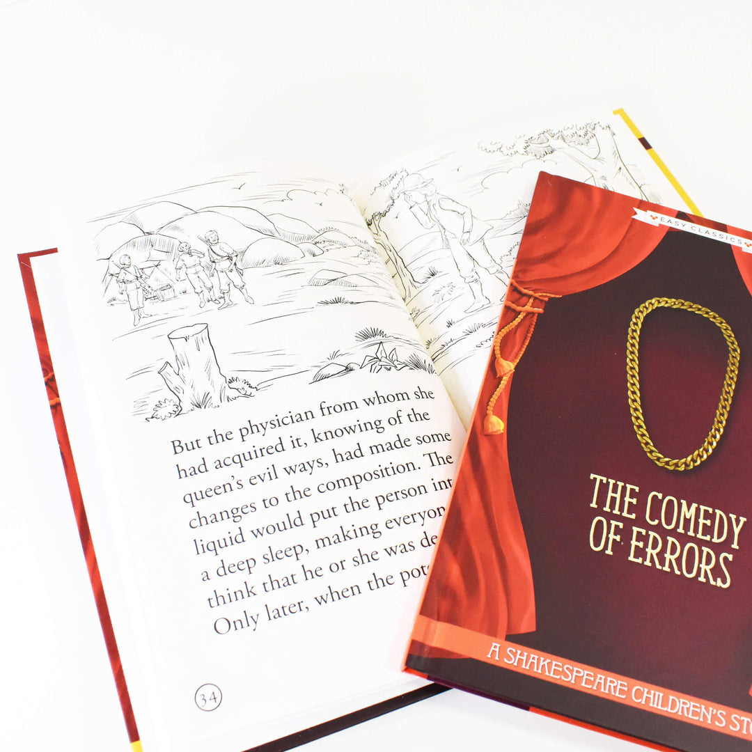 20 Shakespeare Easy Classics Childrens Stories The Complete Collection - Includes FREE (QR codes) - Age 7+ - Hardback