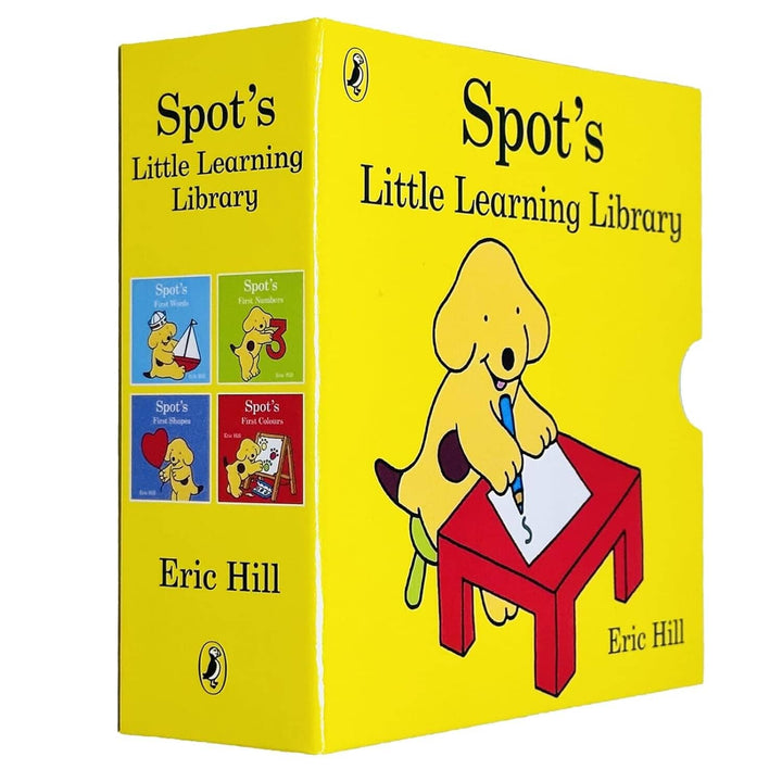 Spot's Little Learning Library by Eric Hill 4 Books Collection Box Set - Ages 2+ - Board Book