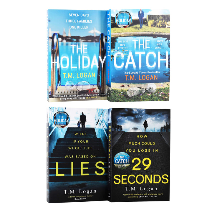 The Catch Series By T.M. Logan Collection 4 Books Set - Fiction - Paperback