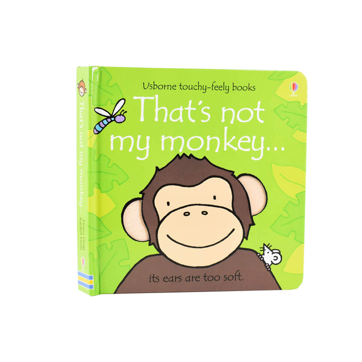 Thats Not My Monkey Touchy-feely Board Book by Fiona Watt– Age 0-5 0-5 Usborne