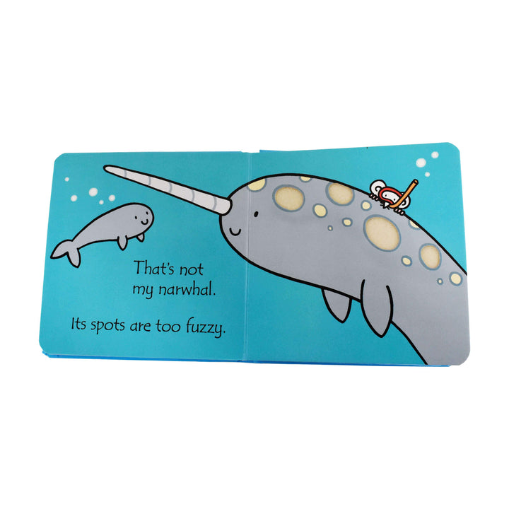 Thats Not My Touchy-feely Narwhal Board Book by Fiona Watt– Age 0-5 0-5 Usborne