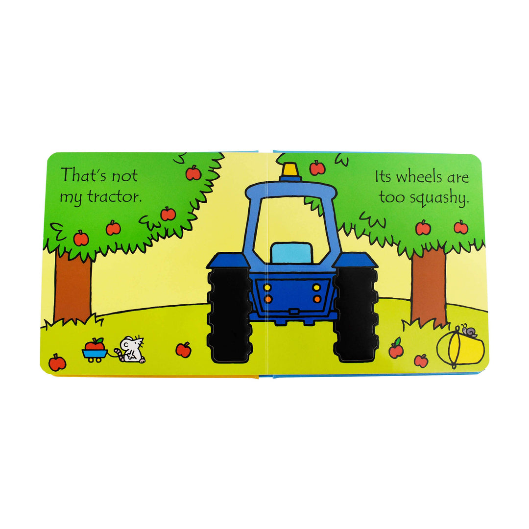 Thats Not My Touchy-feely Tractor Board Book by Fiona Watt– Age 0-5 0-5 Usborne