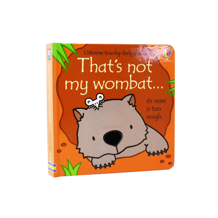 Thats Not My Touchy-feely Wombat Board Book by Fiona Watt– Age 0-5 0-5 Usborne