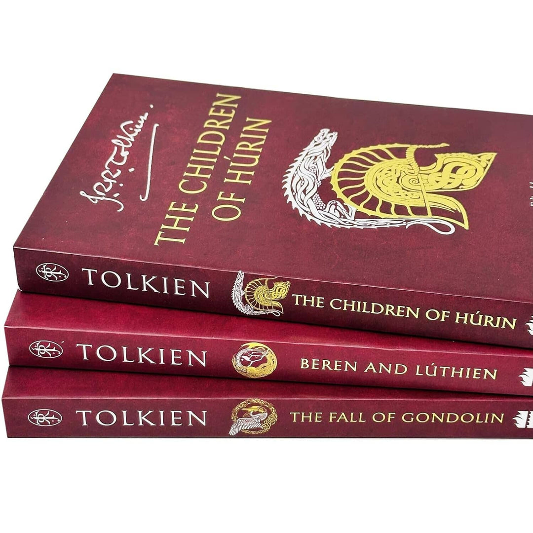 The First Age of Middle-earth by J.R.R. Tolkien 3 Books Collection Set - Fiction - Paperback