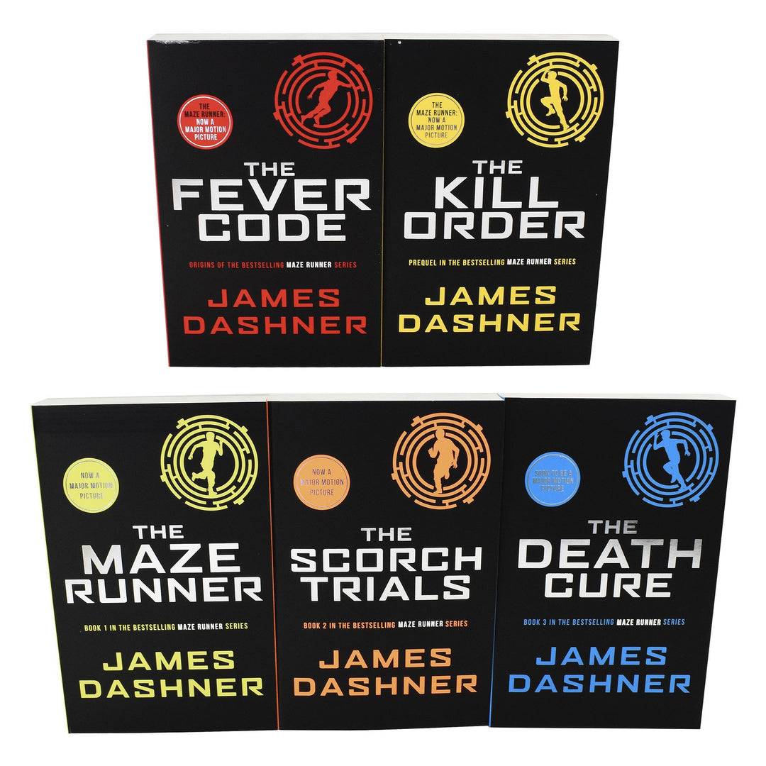 The Maze Runner Series 5 Books Collection Set By James Dashner - Young Adult - Paperback Young Adult Chicken House