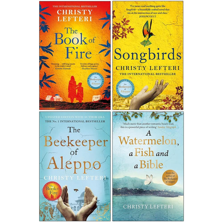 The Beekeeper of Aleppo by Christy Lefteri 4 Books Collection Set - Fiction - Paperback