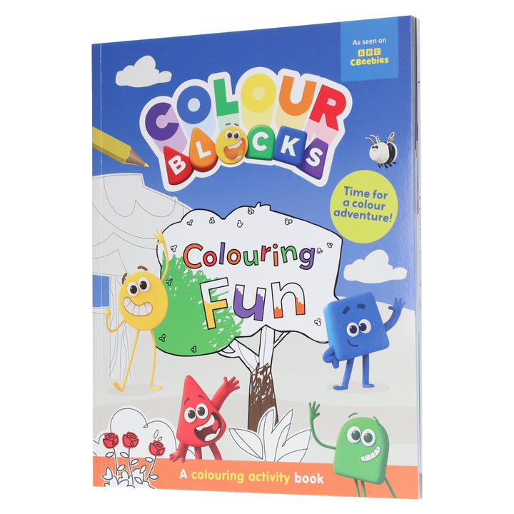 Colourblocks Colouring Fun: A Colouring Activity Book: Time for a colour adventure! - Ages 3-6 - Paperback