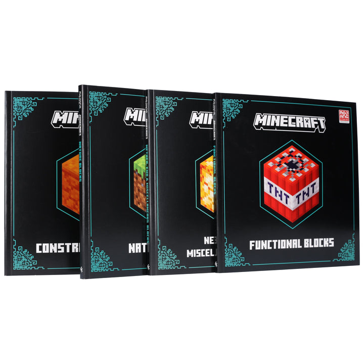 Minecraft Blocks Complete Collection 4 Books Box Set by Mojang AB - Ages 8+ - Paperback