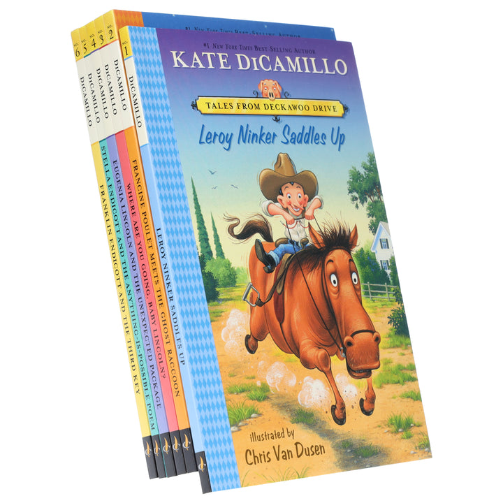 Tales from Deckawoo Drive Series By Kate DiCamillo: 6 Books Collection Set - Ages 6-9 - Paperback